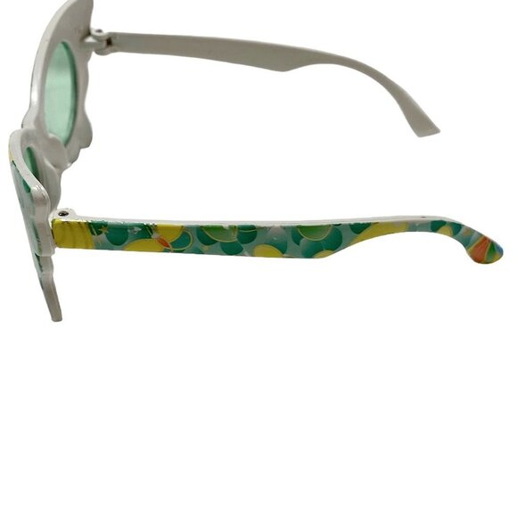 Kid's Sunglasses With Butterfly Wings and Butterfly Print Green - Picture 3 of 3